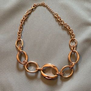 Short Rose Gold Necklace